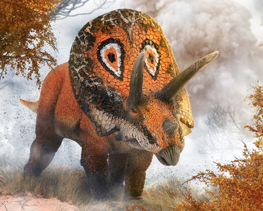 Torosaurus in a prehistoric setting