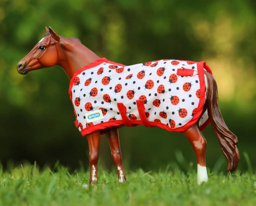 Breyer Traditional Colorful Blanket - Ladybugs