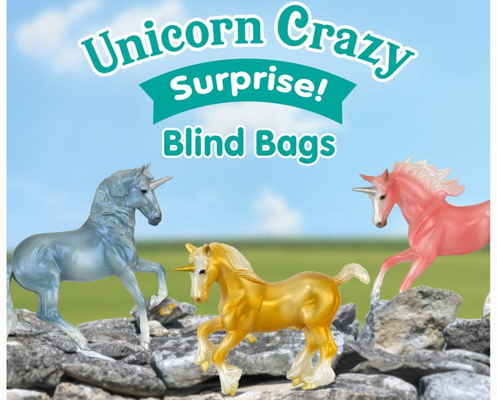 Breyer Stablemate - outlets Glossy Purple Dapple Chase Unicorn - Crazy Surprise Series 3