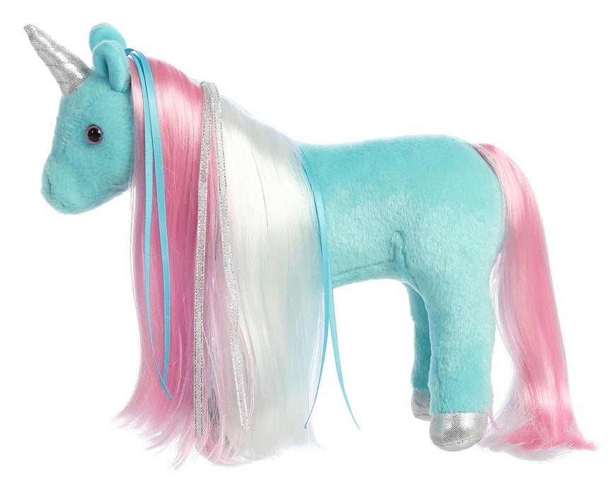 12" MOONLIGHT UNICORN | Mane Events Model Breyer 