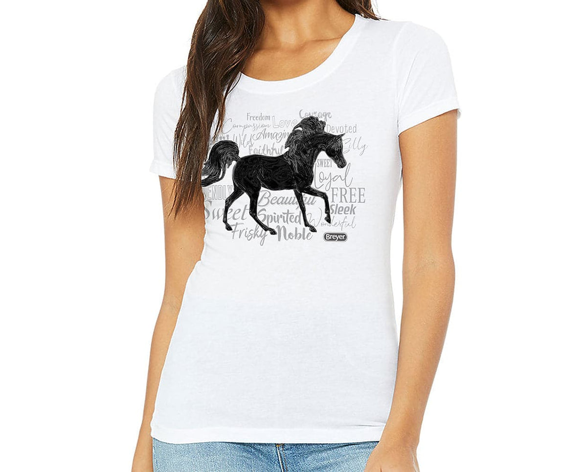 Arabian Stallion T-Shirt | Adult — BreyerHorses.com