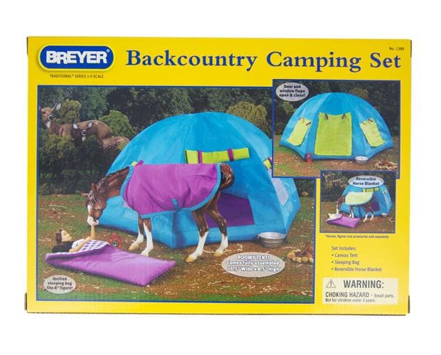 Backcountry Camping Set Model Breyer 