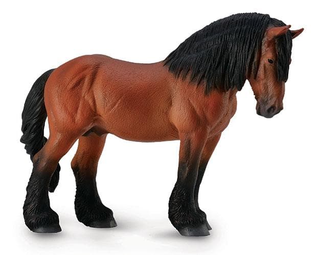 Bay Ardennes Stallion Model Breyer 