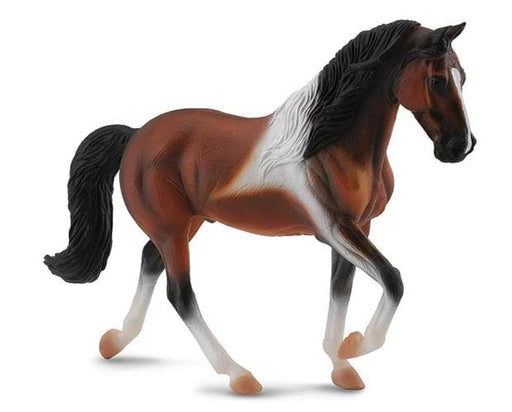 Bay Pinto Tennessee Walking Horse Stallion Model Breyer 