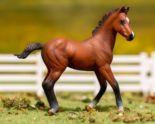 Bay Quarter Horse Foal Model Breyer 