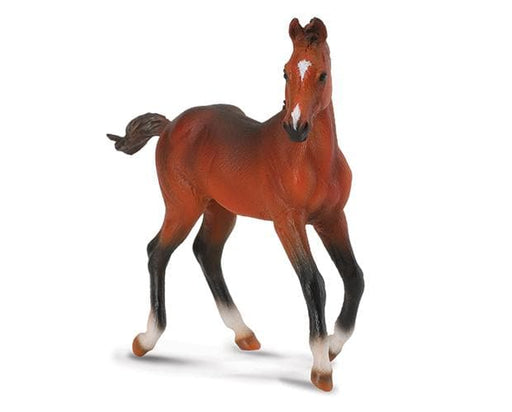 Bay Quarter Horse Foal Model Breyer 