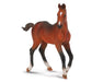 Bay Quarter Horse Foal Model Breyer 