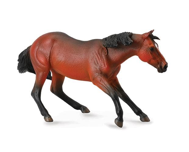 Bay Quarter Stallion Model Breyer 