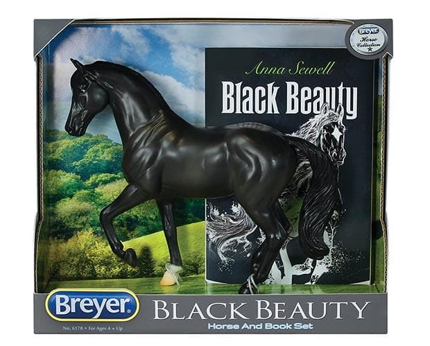 Black Beauty Horse & Book Set Model Breyer 