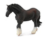 Black Shire Mare Model Breyer 