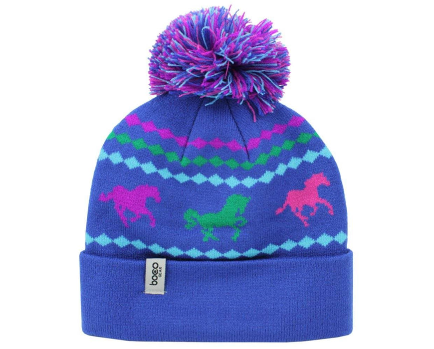 Breyer Blue Pom-Pom Winter Hat Apparel Breyer 