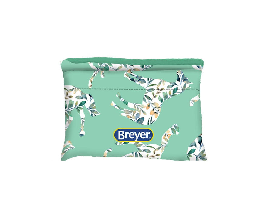 Breyer Designs Folding Shopping Bag - Green folded