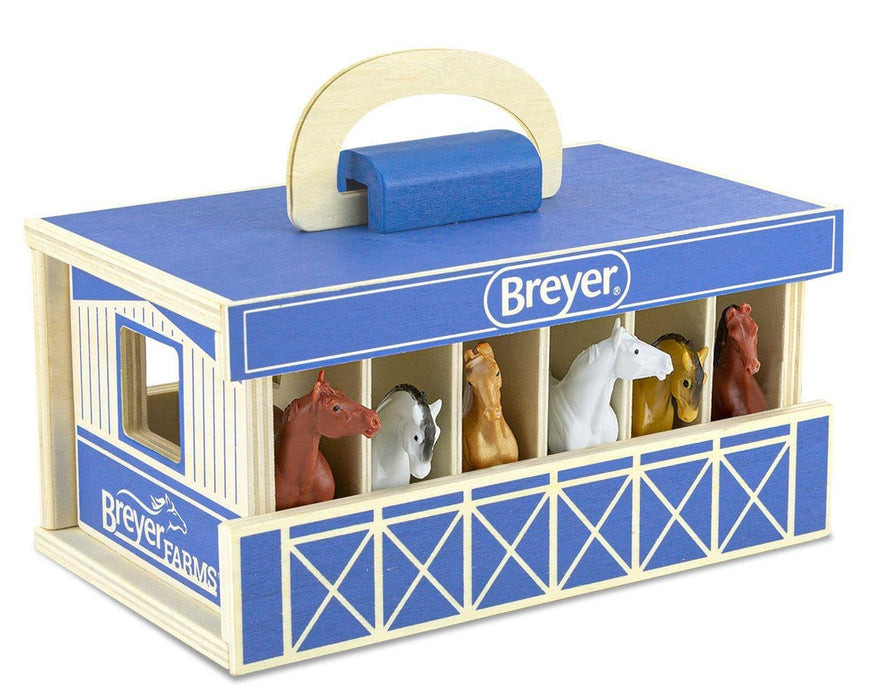 Breyer Farms™ Wood Stable Playset Model Breyer 