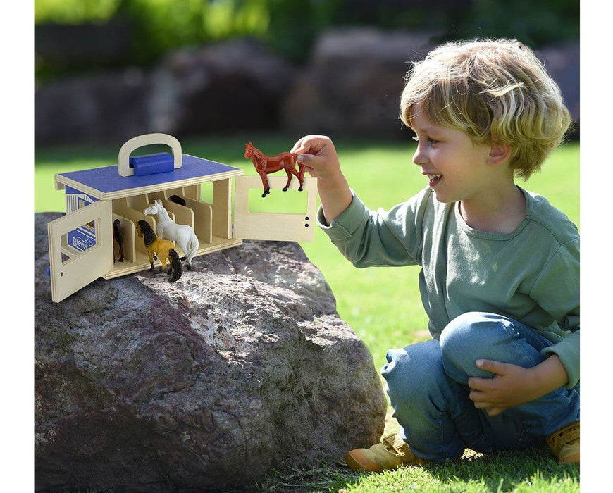 Breyer Farms™ Wood Stable Playset Model Breyer 