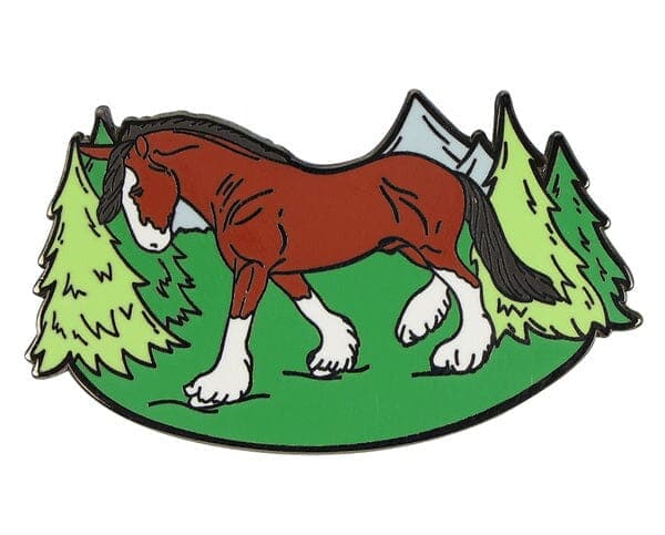 Breyer Horses Clydesdale Enamel Pin