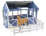 Deluxe Country Stable with Horse & Wash Stall Model Breyer 