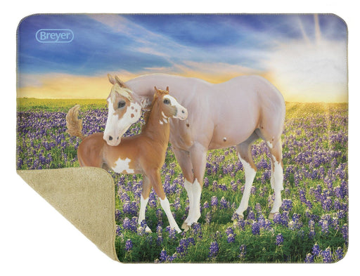 Deluxe Heavyweight Quarter Horse Throw Blanket Apparel Breyer 