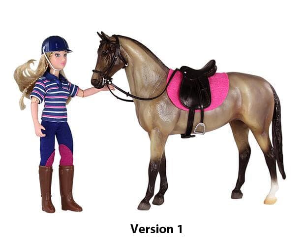 English Horse and Rider - Version 1 side by side 2