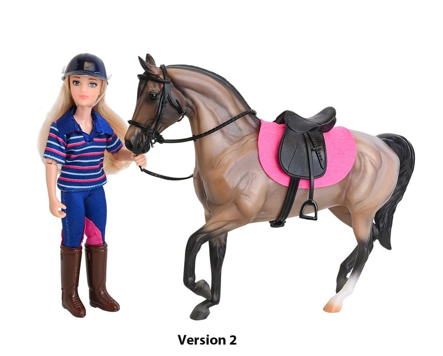 English Horse and Rider - Version 2 - side by side