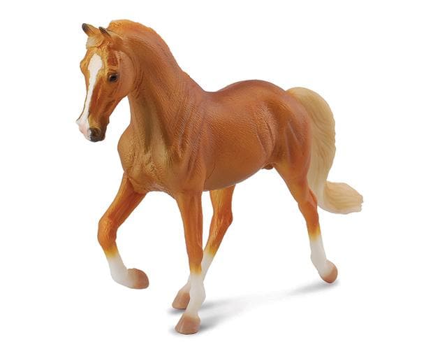 Golden Palomino Tennessee Walking Horse Stallion Model Breyer 