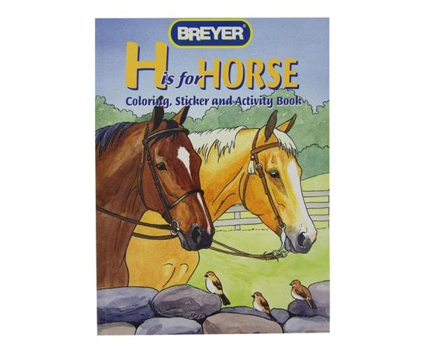 "H" is for Horse Model Breyer 