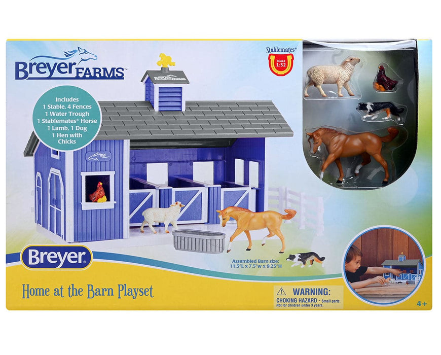 Breyer Farms Home at the Barn Playset