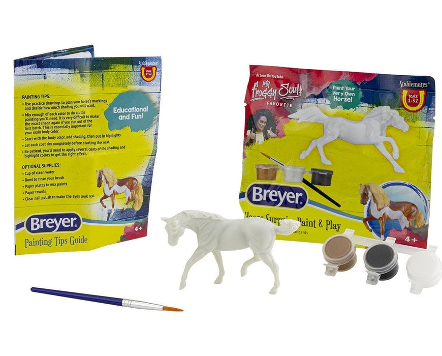 Horse Surprise Paint & Play Blind Bag Display Model Breyer 