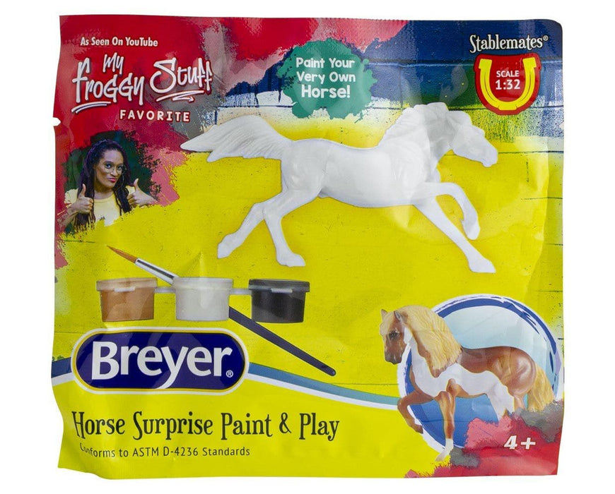 Horse Surprise Paint & Play Blind Bag Display Model Breyer 