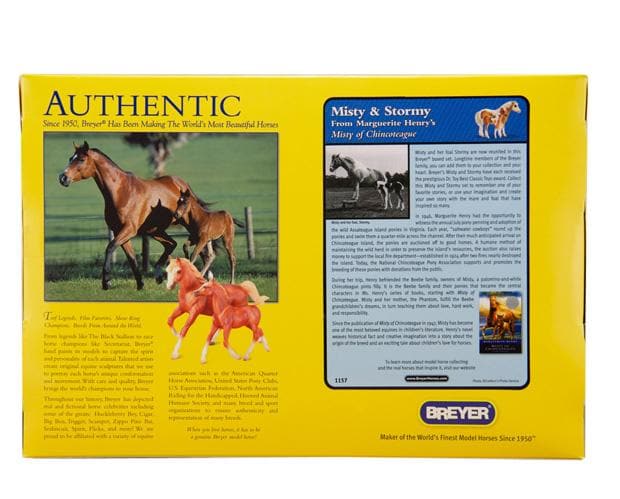 Misty & Stormy - Models and Book Set Model Breyer 