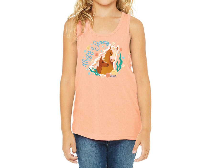 Misty & Stormy Youth Tank Top Apparel Breyer 