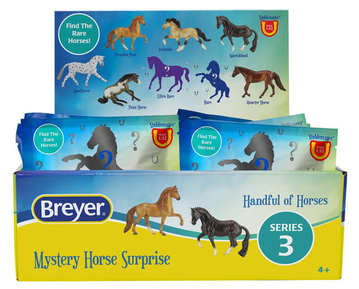 Mystery Horse Surprise | Handful of Horses 24 Piece Display Model Breyer 