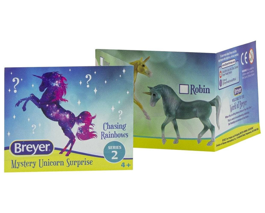 Mystery Unicorn Surprise: Chasing Rainbows Blind Bag Display Model Breyer 