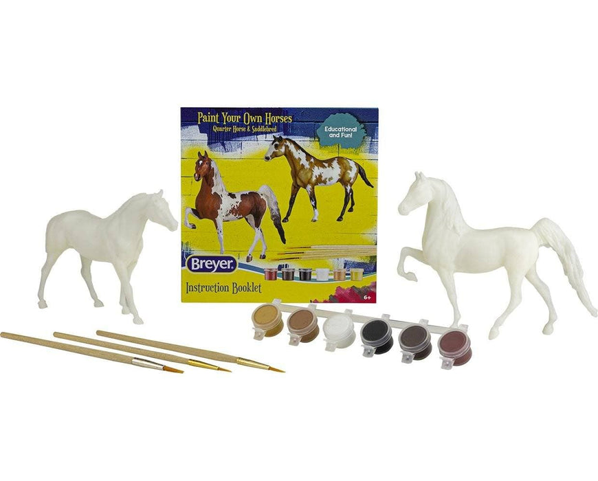 Paint Your Own Horse | Quarter Horse & Saddlebred Model Breyer 