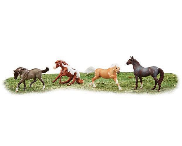 Breyer Stablemates Wild at Heart - Set de caballos de juguete