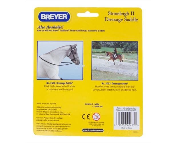 Stoneleigh II Dressage Saddle Model Breyer 