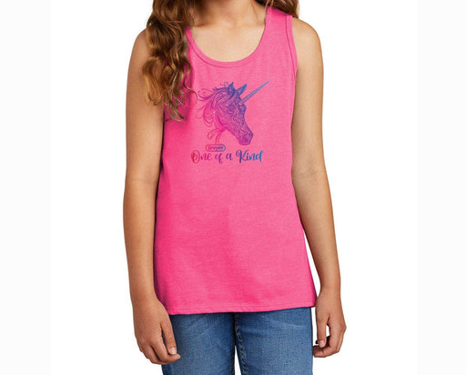 Unicorn Pink Youth Tank