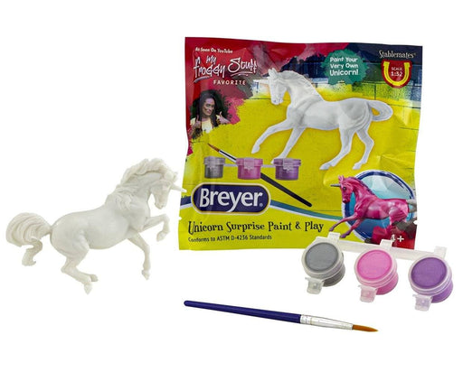 Unicorn Surprise Paint & Play Blind Bag Display Model Breyer 