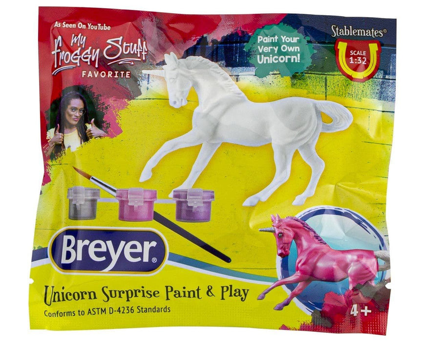 Unicorn Surprise Paint & Play Blind Bag Model Breyer 