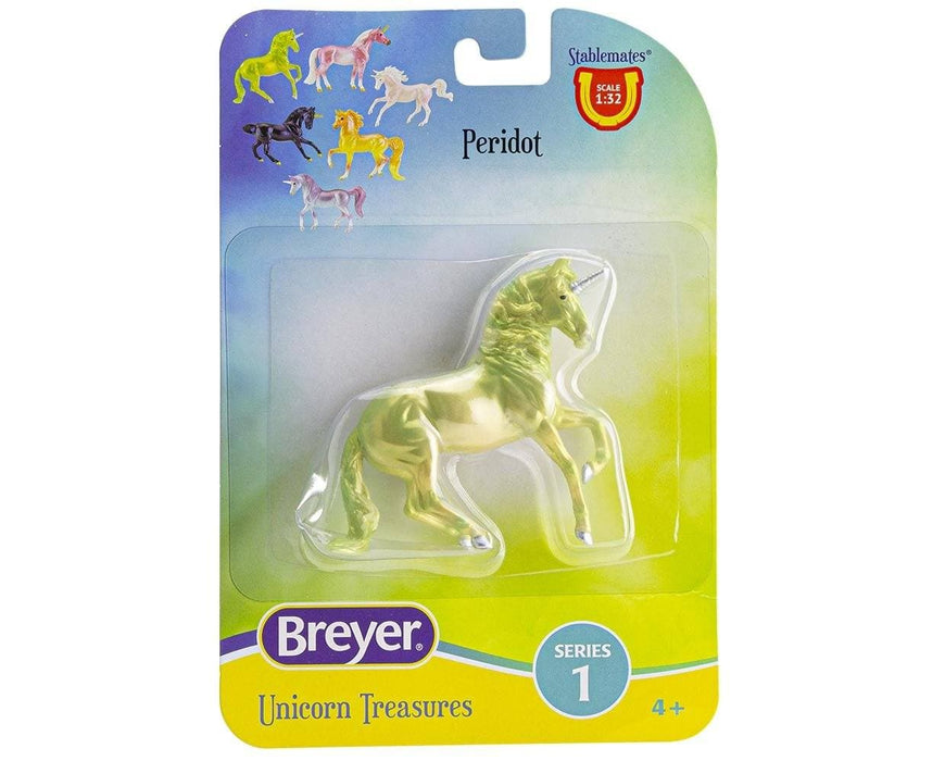 Unicorn Treasures - Peridot Model Breyer 