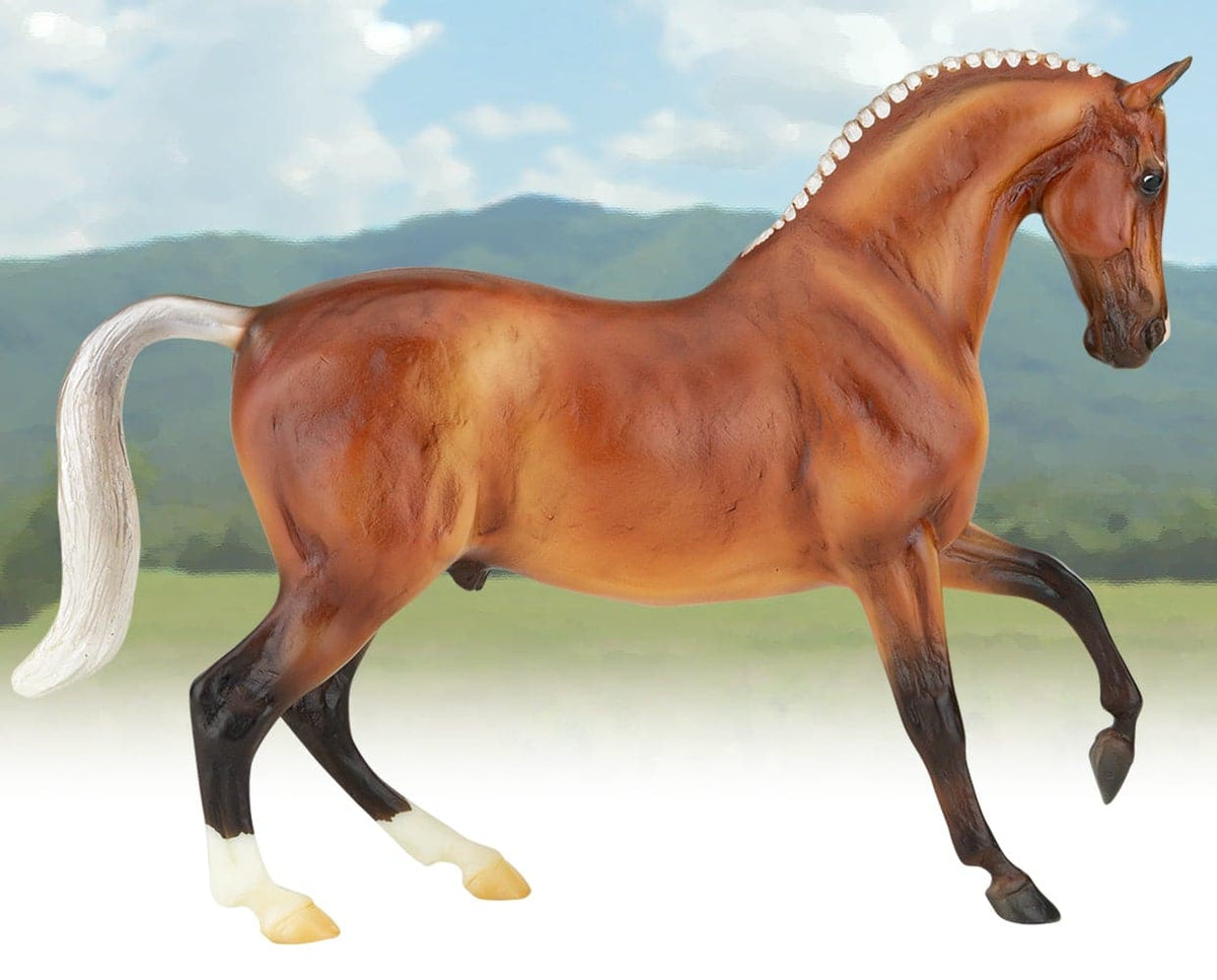 Breyer jumping horse warm selling blood