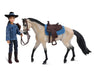 Western Horse and Rider - side by side