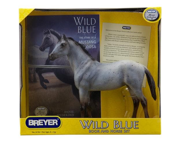 Wild Blue Book and Model Set Model Breyer 